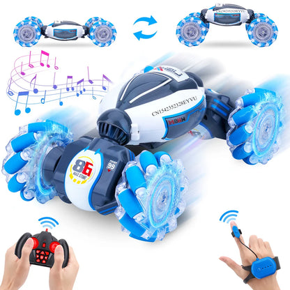 RC Car Remote Control Stunt Toy Car 4WD 1:18 Gesture Sensing RC Drift Cars Twist Climbing Off Road Kids Girl Gift Children Toys