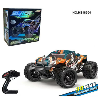 1:18 Scale RC Car 2.4G 4WD 40+MPH High Speed Fast Remote Controlled Car HS 18311 18321 18302 RC Truck Christmas Toys Boy Gifts