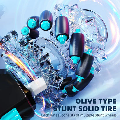 2.4G RC Stunt Car Watch Hand Gestures 360° Rotating Off-road Climbing Remote Control Car Toy For Kids Gift