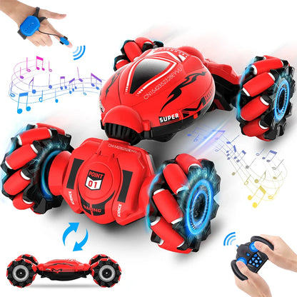 RC Car Remote Control Stunt Toy Car 4WD 1:18 Gesture Sensing RC Drift Cars Twist Climbing Off Road Kids Girl Gift Children Toys