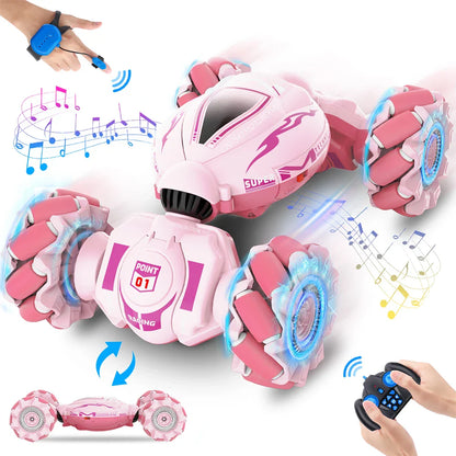 RC Car Remote Control Stunt Toy Car 4WD 1:18 Gesture Sensing RC Drift Cars Twist Climbing Off Road Kids Girl Gift Children Toys