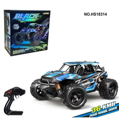1:18 Scale RC Car 2.4G 4WD 40+MPH High Speed Fast Remote Controlled Car HS 18311 18321 18302 RC Truck Christmas Toys Boy Gifts