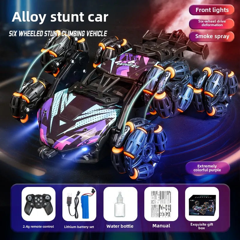 6 wheel purple 1 RC